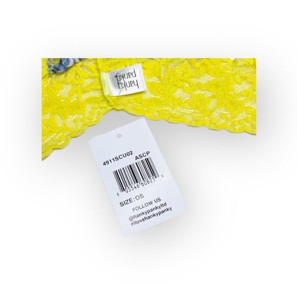 new Hanky Panky ☮︎︎ Iconic Low Rise Lace Thong ☮︎︎ Ashram Geo Print ☮︎︎ XS S M L - Picture 11 of 15